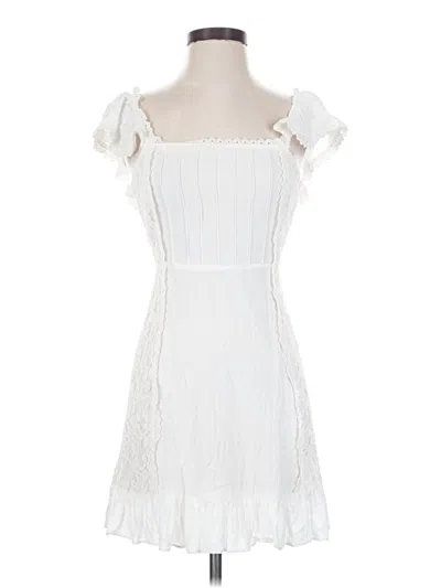 Pre-owned Forever 21 Cocktail Dress In White