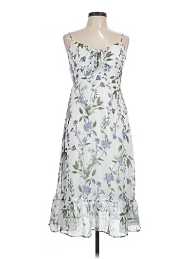 Pre-owned Forever 21 Cocktail Dress In White