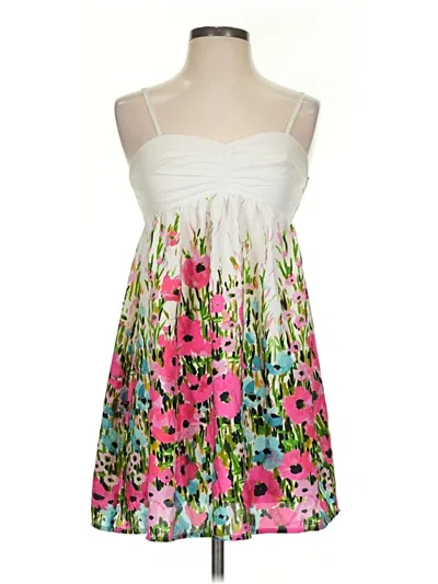 Pre-owned Forever 21 Cocktail Dress In White