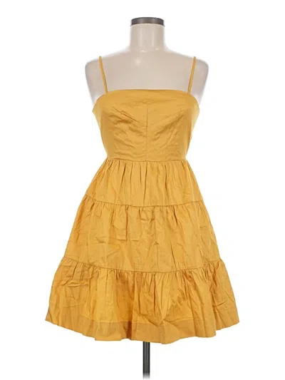 Forever 21 Cocktail Dress In Yellow