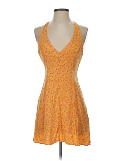 Pre-owned Forever 21 Cocktail Dress In Yellow