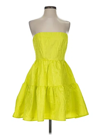 Pre-owned Forever 21 Cocktail Dress In Yellow
