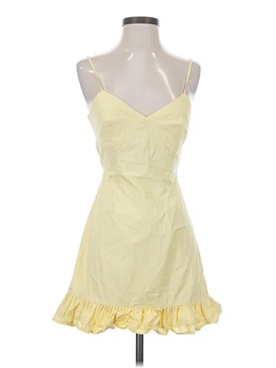 Pre-owned Forever 21 Cocktail Dress In Yellow