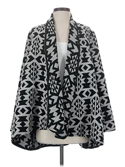 Pre-owned Forever 21 Contemporary Blazer Jacket In Gray