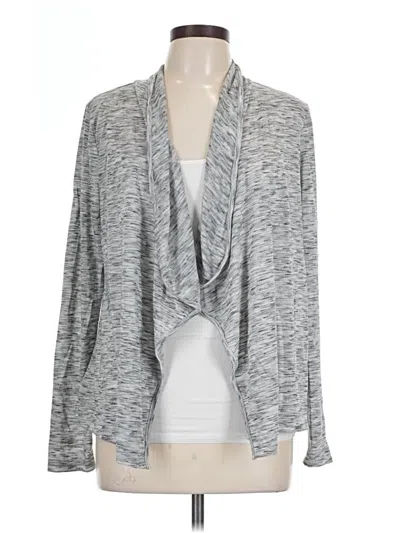 Pre-owned Forever 21 Contemporary Cardigan Sweater In Gray