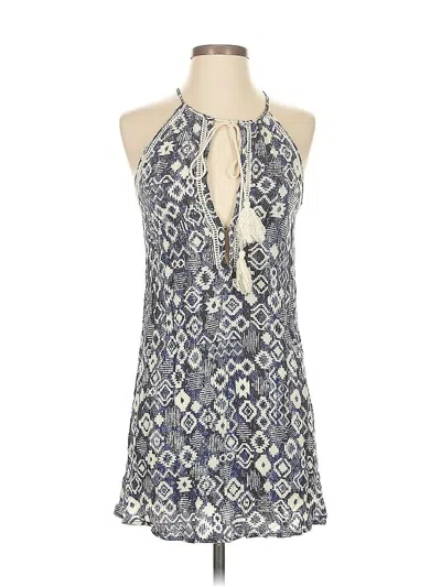 Pre-owned Forever 21 Contemporary Casual Dress In Blue