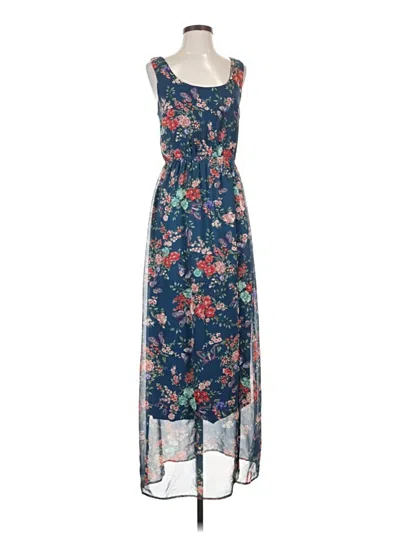 Pre-owned Forever 21 Contemporary Casual Dress In Blue