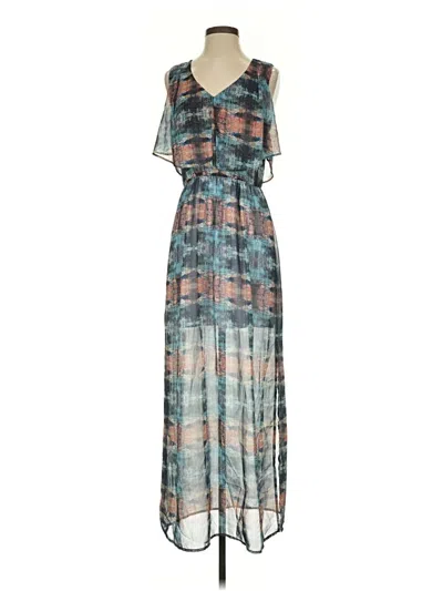 Pre-owned Forever 21 Contemporary Casual Dress In Blue