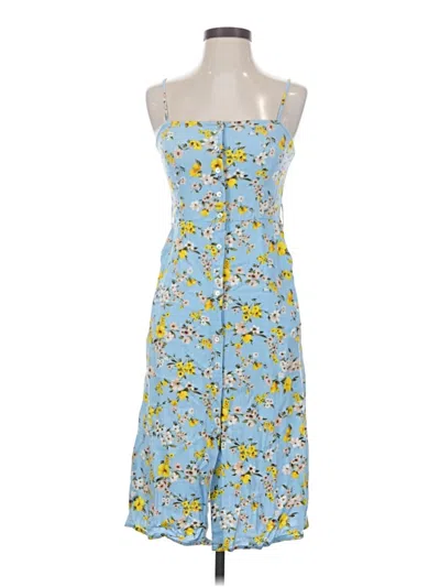 Pre-owned Forever 21 Contemporary Casual Dress In Blue