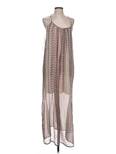 Pre-owned Forever 21 Contemporary Casual Dress In Brown