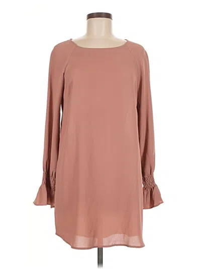Pre-owned Forever 21 Contemporary Casual Dress In Brown