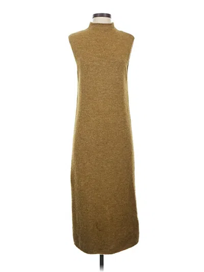 Pre-owned Forever 21 Contemporary Casual Dress In Brown