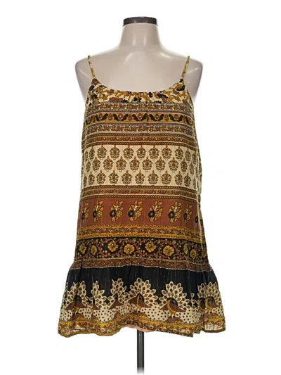 Pre-owned Forever 21 Contemporary Casual Dress In Brown