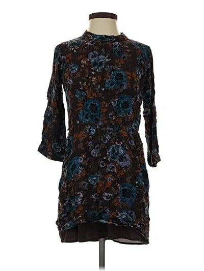 Pre-owned Forever 21 Contemporary Casual Dress In Brown