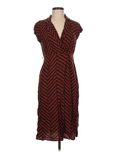 Pre-owned Forever 21 Contemporary Casual Dress In Brown