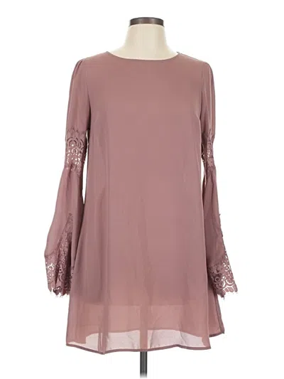 Pre-owned Forever 21 Contemporary Casual Dress In Brown