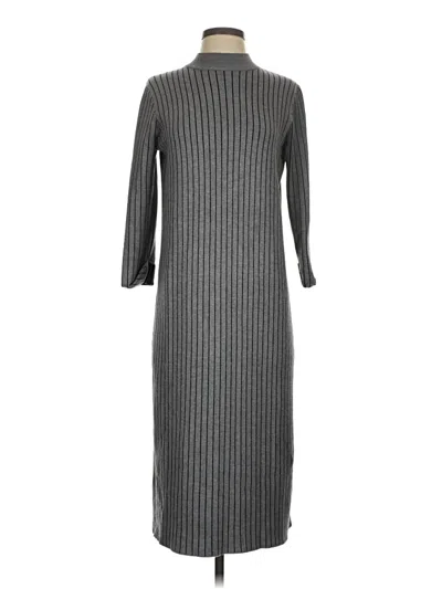 Pre-owned Forever 21 Contemporary Casual Dress In Gray