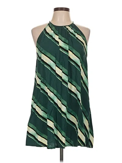 Pre-owned Forever 21 Contemporary Casual Dress In Green