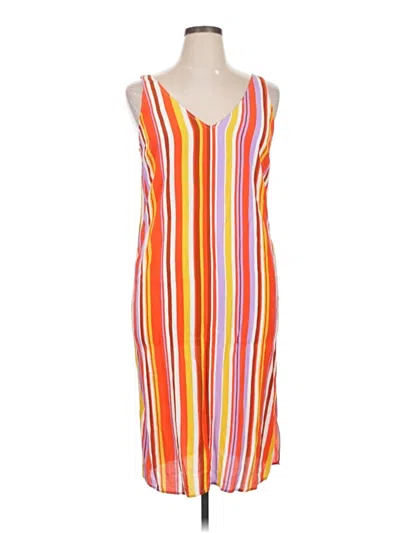 Pre-owned Forever 21 Contemporary Casual Dress In Orange