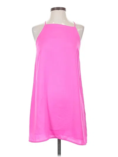 Pre-owned Forever 21 Contemporary Casual Dress In Pink