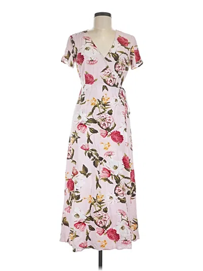 Pre-owned Forever 21 Contemporary Casual Dress In Pink