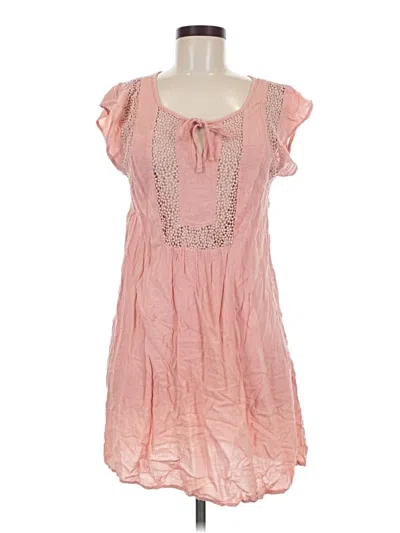 Pre-owned Forever 21 Contemporary Casual Dress In Pink