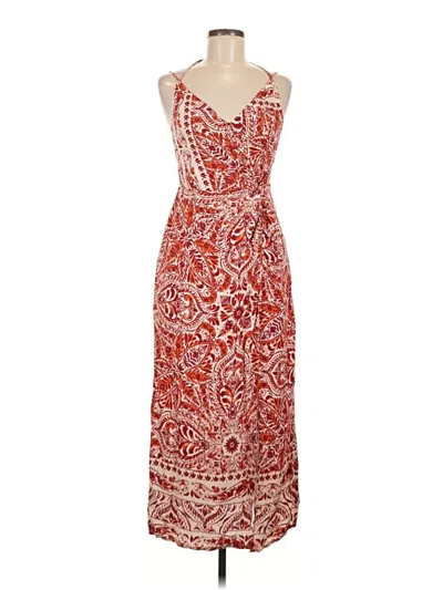 Pre-owned Forever 21 Contemporary Casual Dress In Red