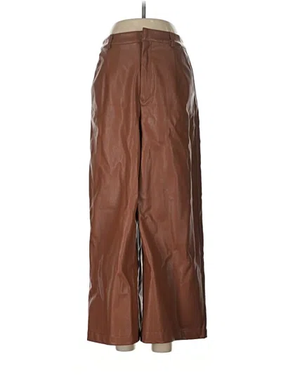 Pre-owned Forever 21 Contemporary Casual Pants In Brown
