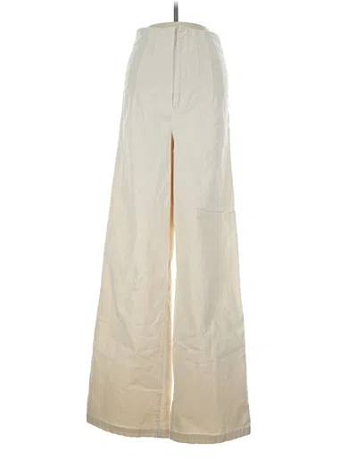 Pre-owned Forever 21 Contemporary Casual Pants In Ivory