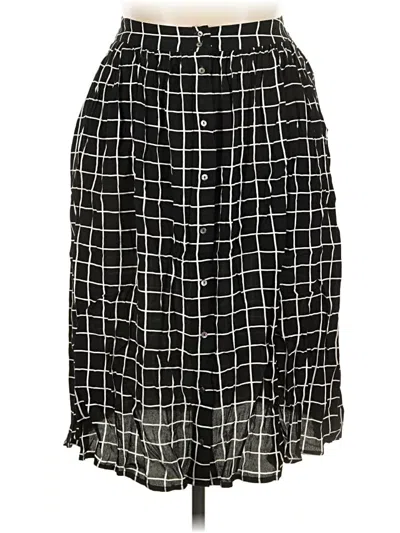 Pre-owned Forever 21 Contemporary Casual Skirt In Black