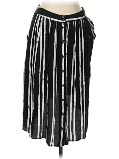 Pre-owned Forever 21 Contemporary Casual Skirt In Black