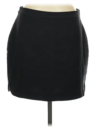 Pre-owned Forever 21 Contemporary Casual Skirt In Black