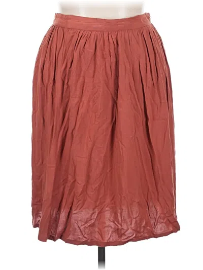 Pre-owned Forever 21 Contemporary Casual Skirt In Brown