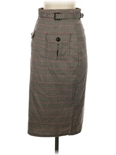 Pre-owned Forever 21 Contemporary Casual Skirt In Gray