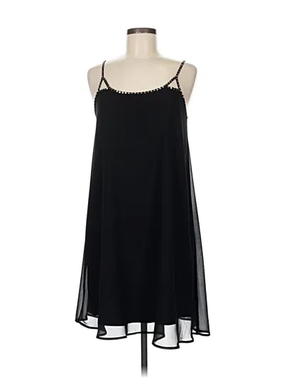Pre-owned Forever 21 Contemporary Cocktail Dress In Black