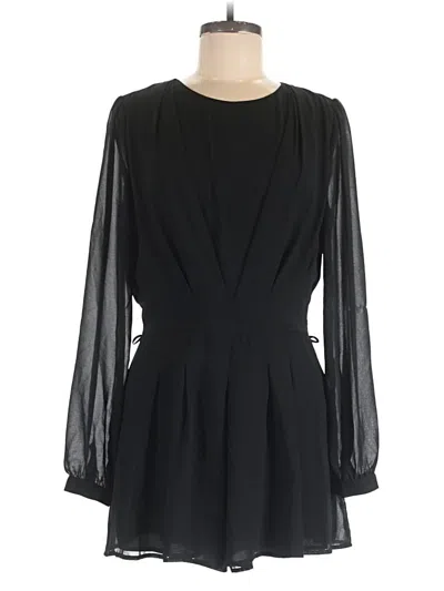 Pre-owned Forever 21 Contemporary Cocktail Dress In Black