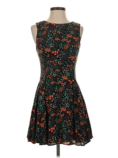 Pre-owned Forever 21 Contemporary Cocktail Dress In Black