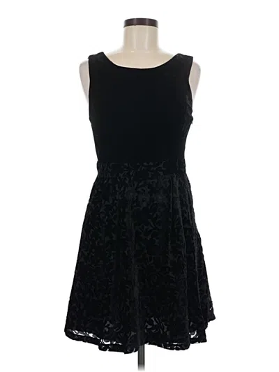 Pre-owned Forever 21 Contemporary Cocktail Dress In Black