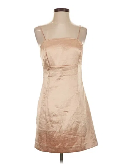 Pre-owned Forever 21 Contemporary Cocktail Dress In Brown