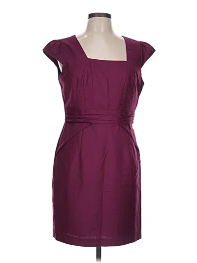 Pre-owned Forever 21 Contemporary Cocktail Dress In Burgundy
