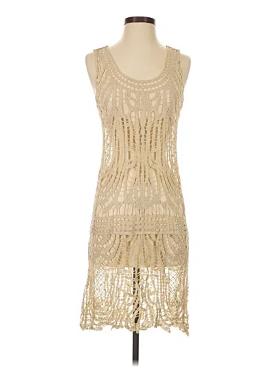 Pre-owned Forever 21 Contemporary Cocktail Dress In Gold