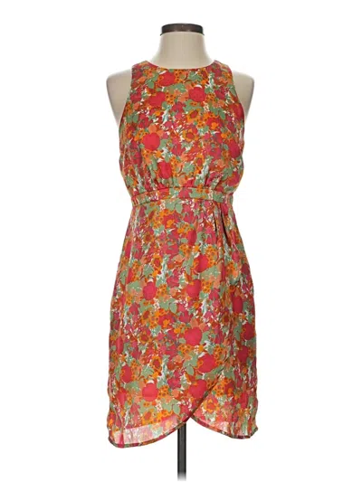 Pre-owned Forever 21 Contemporary Cocktail Dress In Orange