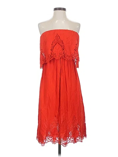 Pre-owned Forever 21 Contemporary Cocktail Dress In Orange