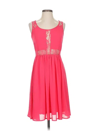Pre-owned Forever 21 Contemporary Cocktail Dress In Pink