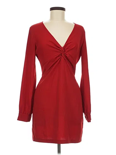 Pre-owned Forever 21 Contemporary Cocktail Dress In Red