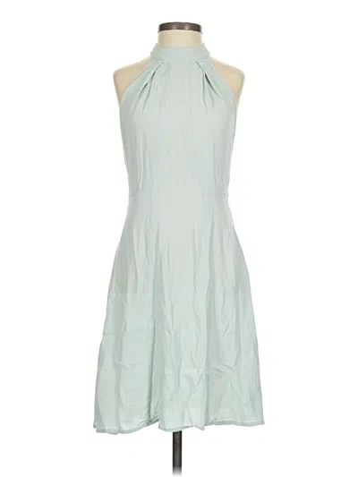 Pre-owned Forever 21 Contemporary Cocktail Dress In Teal