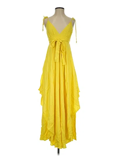 Pre-owned Forever 21 Contemporary Cocktail Dress In Yellow