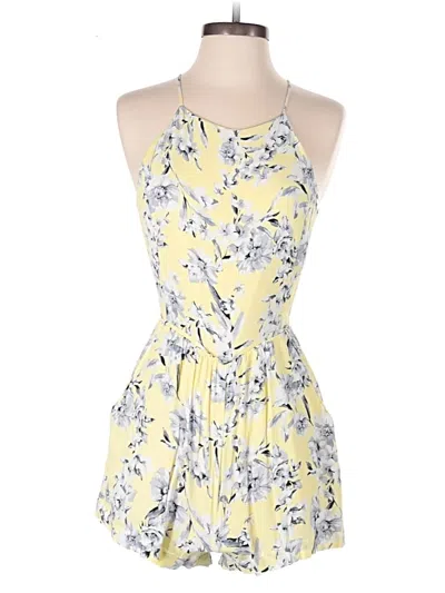 Pre-owned Forever 21 Contemporary Cocktail Dress In Yellow