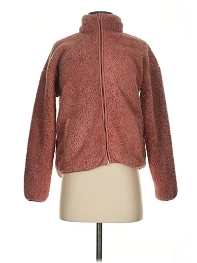 Pre-owned Forever 21 Contemporary Faux Fur Jacket In Brown