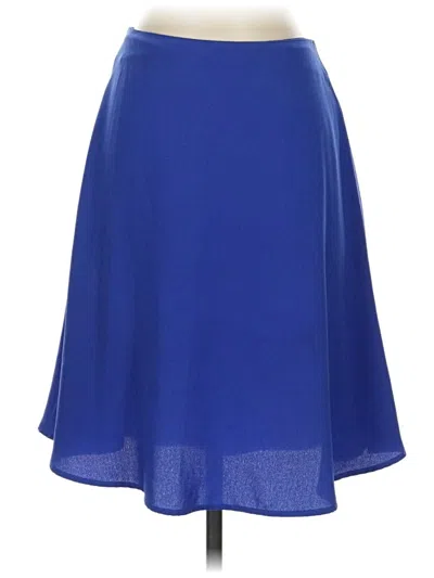 Pre-owned Forever 21 Contemporary Formal Skirt In Blue